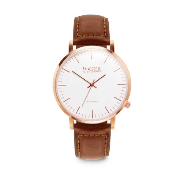 Brand new brown and gold watch